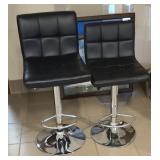 (2) BAR HEIGHT STOOLS