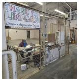 TOOL CAGING 75+ FEET RUNNING (INCLUDING DOORS)