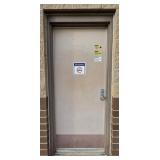 METAL EXTERIOR DOOR
