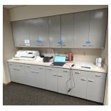 GRAY CABINETS UPPER & LOWER