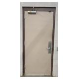 METAL EXTERIOR DOOR
