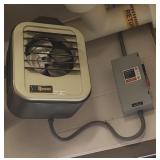 QMARK ELECTRIC HEATER 3 PHASE W/ SWITCH
