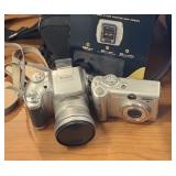 (2) DIGITAL CAMERAS FUJI S3100, CANON A95 POWER