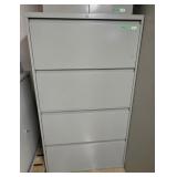 4 DRAWER METAL LATERAL FILE CABINET