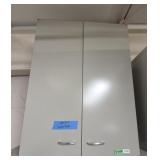 2 DOOR METAL CABINET