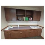 STORAGE CABINETS W/ UPPER CABINETS