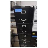 (2) METAL FILE CABINETS: 4 DRAWER & 2 DRAWER