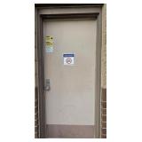 METAL EXTERIOR DOOR