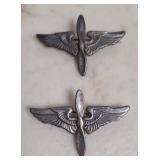 STERLING SILVER PROPELLER WINGS