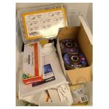 GRINDING WHEELS, TOOLS & HARDWARE IN TOTE