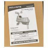 ACU RITE 3 IN 1 WEATHER SENSOR