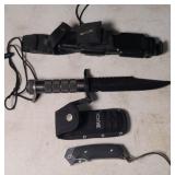 (2) BUCK KNIVES