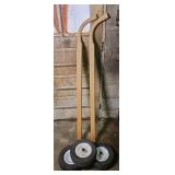 WHEELBARROW HANDLES & MISC TIRES