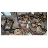 SCRAP UNDER WORK BENCH