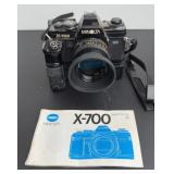 MINOLTA X 700 W/ 50MM LENS