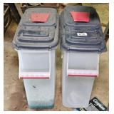 (2) STORE & POUR ICE MELT CONTAINERS