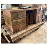 CART W/ TOOL TRAYS & TOPPER