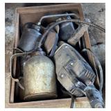 RIGHT ANGLE GRINDER & OIL CANS