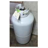 RV PROPANE TANK, APPEARS TO BE FULL 40 LBS