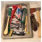 HATCHET, PRY BARS & MORE TOOLS