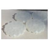 (4) PORTABLE EGG DISHES