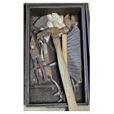 TOTE OF CHANNEL LOCKS & HAMMER