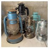 (5) OIL LANTERNS