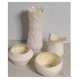 BELLEEK IRISH BONE CHINA, GREEN MARKED