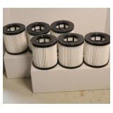 (6) AFTERMARKET DEWALT FILTERS SCV5801H