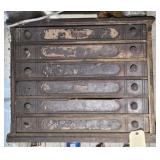 ANTIQUE THREAD W/ SOME DRILL BITS