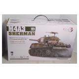 SHERMAN 105 MM HOWITZER REMOTE CONTROL 1:16 TANK