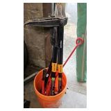 FISKARS WEED PULLER, PRUNERS
