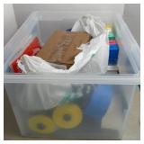TOTE OF ASSTD TAPES
