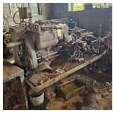 WARNER & SWASEY LATHE W/ TABLE (3 PHASE)