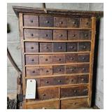 HARDWARE CABINET W/ CONTENTS INCLUDED