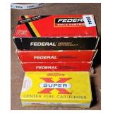 (4) BOXES OF 30/30 CARTRIDGES