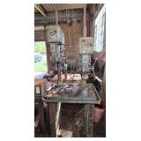 (2) POWERMATIC DRILL PRESSES (3 PHASE)