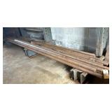 BOTTOM SHELF: SOLID METAL BARS