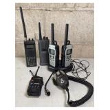 WALKIE TALKIES, SET OF UNIDEN & MORE