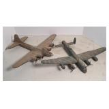 (2) MILITARY PLANES COMPLETED MODELS