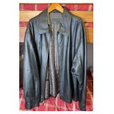 HARBOR BAY 3XL TALL LEATHER JACKET