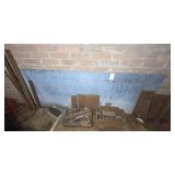 ASSTD SCRAP & METAL ON WALL