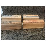 Antique Wooden Cheese Boxes