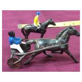 Collectible Horse Figures - Racing Duo