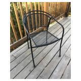 Set of Four Patio Chairs