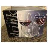 Three Sets of Boxed Stemware