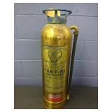 Antique Elkhart Brass MFG. Co. Fire Extinguisher