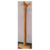 Rustic Pine Coat Rack