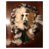 Handcrafted Native American Mask