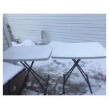 Indoor/outdoor Folding Tables